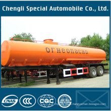 4axles Stainless Steel Fuel Tank 40000liters Oil Trailer Fuel Tank